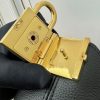 逸品 ルイヴィトン ロウキーホーボーMM M24856 グレインカーフレザー ブラック ゴールド金具 LOUIS VUITTON - 画像 (3)