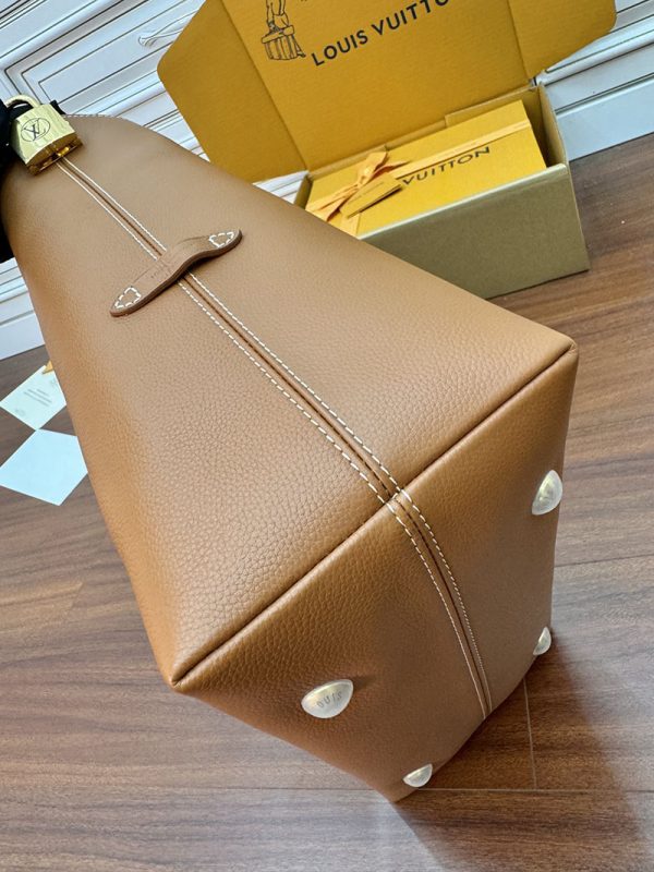 逸品 ルイヴィトン ロウキーホーボーMM M24974 グレインカーフレザー コニャック ゴールド金具 LOUIS VUITTON - 画像 (4)