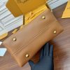 逸品 ルイヴィトン ロウキーホーボーMM M24974 グレインカーフレザー コニャック ゴールド金具 LOUIS VUITTON - 画像 (3)