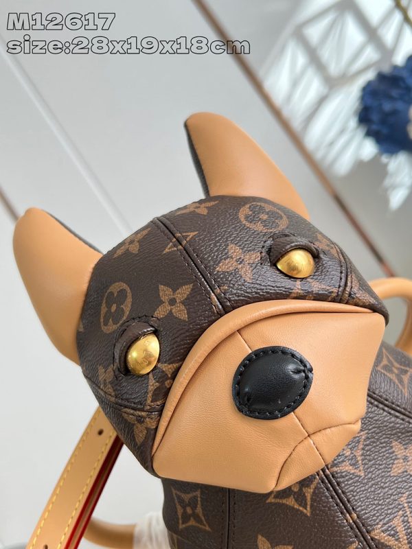逸品 ルイヴィトン モノグラム プーチ バッグ M12617 ショルダーバッグ モノグラム 2WAY 犬 LOUIS VUITTON - 画像 (10)