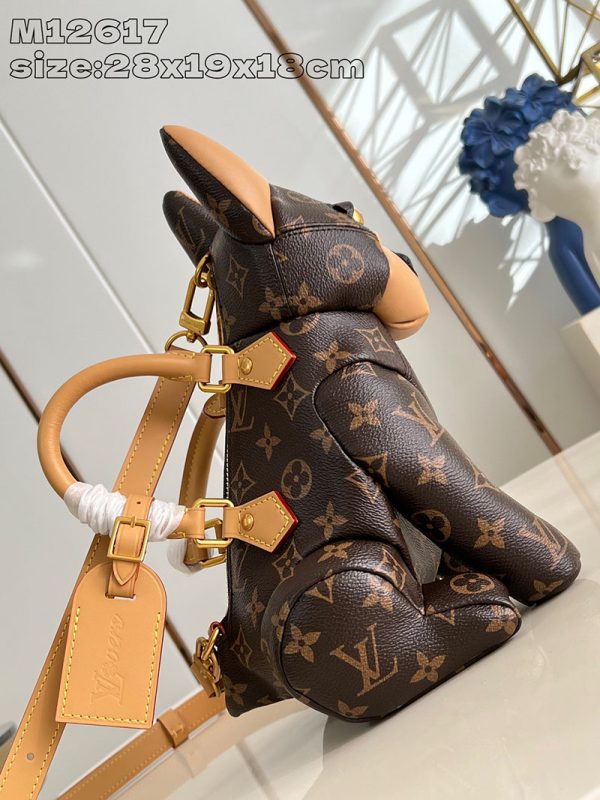 逸品 ルイヴィトン モノグラム プーチ バッグ M12617 ショルダーバッグ モノグラム 2WAY 犬 LOUIS VUITTON - 画像 (8)