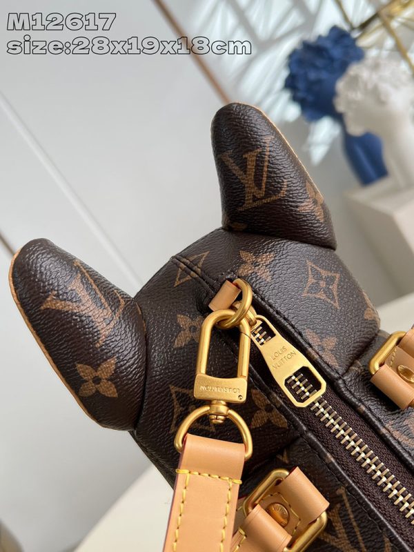 逸品 ルイヴィトン モノグラム プーチ バッグ M12617 ショルダーバッグ モノグラム 2WAY 犬 LOUIS VUITTON - 画像 (3)