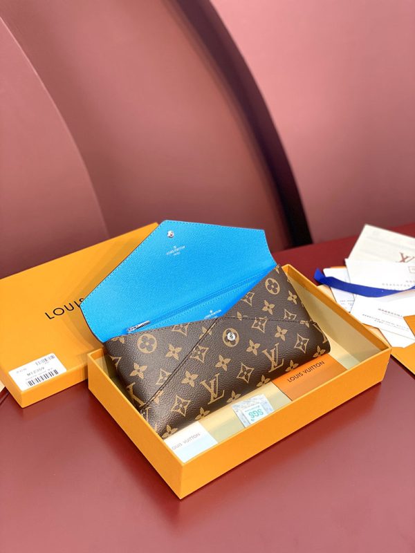 LOUIS VUITTON キリガミ・オーガナイザー モノグラム ガストンブルー M12359 長財布 ポーチバッグ超N品 - 画像 (13)