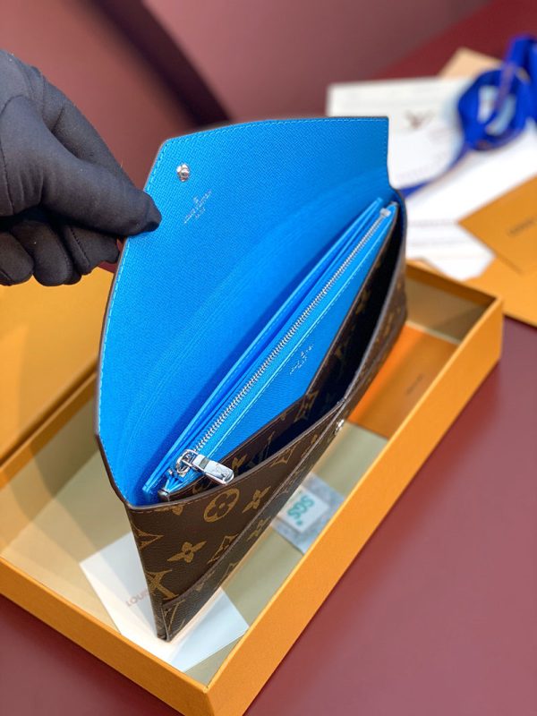 LOUIS VUITTON キリガミ・オーガナイザー モノグラム ガストンブルー M12359 長財布 ポーチバッグ超N品 - 画像 (11)