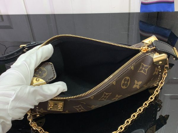 LOUIS VUITTON M13147 2025クルーズコレクション モノグラム スリム トランク ショルダーバッグ 超N品 - 画像 (5)
