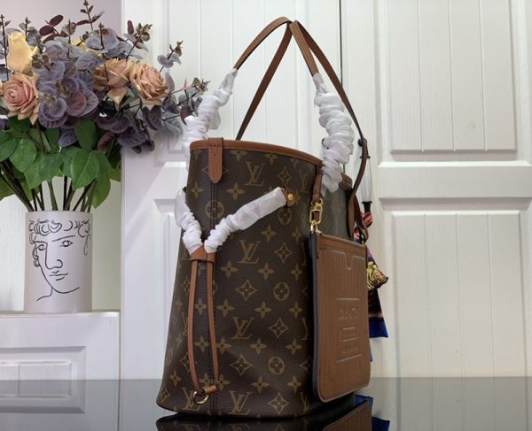 LOUIS VUITTON モノグラム　ネヴァーフル･インサイドアウト MM　M12061　トートバッグ 超N品 - 画像 (9)