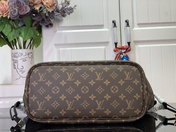 LOUIS VUITTON トートバッグ モノグラム ネヴァーフル・インサイドアウトMM M11946 リバーシブル ヴィトン ノワール 超N品 - 画像 (8)