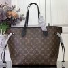 LOUIS VUITTON トートバッグ モノグラム ネヴァーフル・インサイドアウトMM M11946 リバーシブル ヴィトン ノワール 超N品 - 画像 (6)