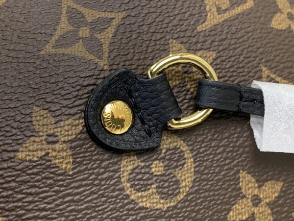 LOUIS VUITTON トートバッグ モノグラム ネヴァーフル・インサイドアウトMM M11946 リバーシブル ヴィトン ノワール 超N品 - 画像 (5)