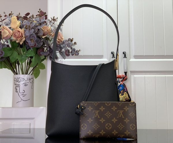 LOUIS VUITTON M25352 ロウキー ホーボーPM ショルダーバッグ ルイヴィトン バッグ レディース ブラック 超N品 - 画像 (8)
