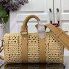 LOUIS VUITTON ショルダーバッグ ダミエ・ラフィア キーポル・バンドリエール 25 M25010ユニセックス ベージュ 超N品 - 画像 (8)