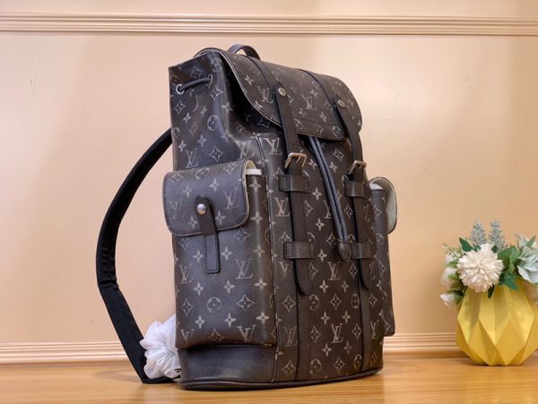 LOUIS VUITTON M41379 ダミエ・グラフィット　クリストファーPM 超N品 ルイヴィトン リュック メンズ 人気 - 画像 (9)