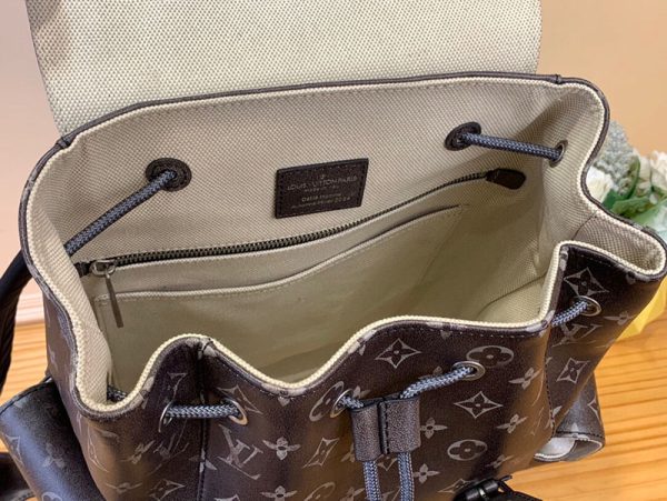 LOUIS VUITTON M41379 ダミエ・グラフィット　クリストファーPM 超N品 ルイヴィトン リュック メンズ 人気 - 画像 (3)