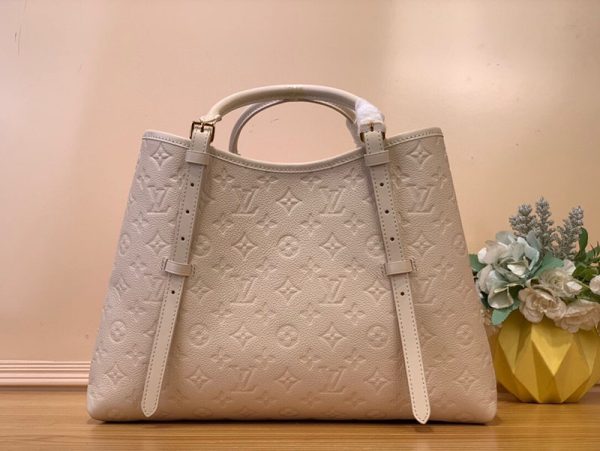 LOUIS VUITTON モノグラムアンプラント バビロン トートMM lv301677 クレーム 超N品 ルイヴィトン トートバッグ - 画像 (8)