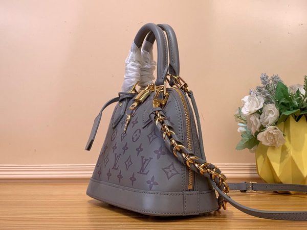 LOUIS VUITTON Alma BB アルマ BB M12561 トリアノン グレー 超N品 ルイヴィトン 新作バッグ - 画像 (9)
