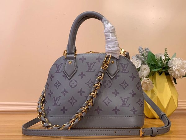 LOUIS VUITTON Alma BB アルマ BB M12561 トリアノン グレー 超N品 ルイヴィトン 新作バッグ - 画像 (8)