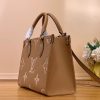 LOUIS VUITTON オンザゴー アリゾナ クレーム ハンドバッグ バッグ レディース M12513 超N品 - 画像 (9)