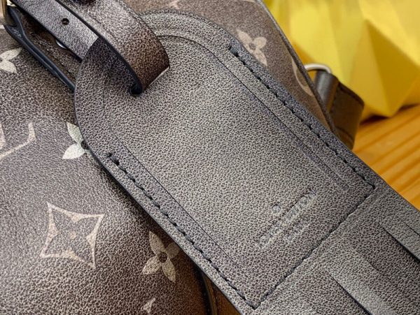 LOUIS VUITTON キーポルバンドリエール25 M11595 2WAY ショルダーバッグ ハンドバッグ モノグラム ブラック シルバー金具 超N品 - 画像 (5)