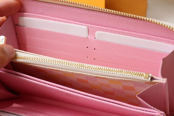LOUIS VUITTON ジッピー・ウォレット ダミエリシャス ピスタチオグリーン lv301691 超N品 ルイヴィトン 財布 ジッピーウォレット - 画像 (3)