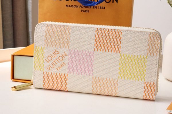LOUIS VUITTON ジッピー・ウォレット ダミエリシャス ピスタチオグリーン lv301691 超N品 ルイヴィトン 財布 ジッピーウォレット - 画像 (9)