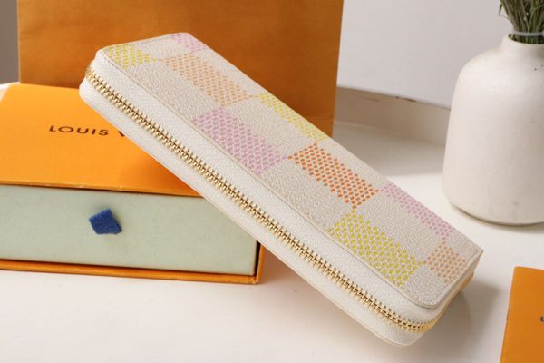 LOUIS VUITTON ジッピー・ウォレット ダミエリシャス ピスタチオグリーン lv301691 超N品 ルイヴィトン 財布 ジッピーウォレット - 画像 (7)