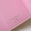 LOUIS VUITTON 三つ折り財布 ダミエ ポルトフォイユ・ヴィクトリーヌ ホワイト N40638 ピーチ ピンク 超N品 - 画像 (5)