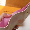 LOUIS VUITTON 三つ折り財布 ダミエ ポルトフォイユ・ヴィクトリーヌ ホワイト N40638 ピーチ ピンク 超N品 - 画像 (3)