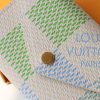 LOUIS VUITTON 三つ折り財布 ダミエ ポルトフォイユ・ヴィクトリーヌ ホワイト N40750 ピスタチオ 超N品 - 画像 (7)