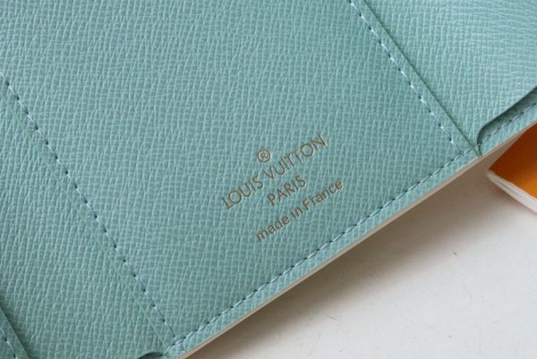 LOUIS VUITTON 三つ折り財布 ダミエ ポルトフォイユ・ヴィクトリーヌ ホワイト N40750 ピスタチオ 超N品 - 画像 (4)
