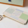 LOUIS VUITTON カードケース フラグメントケース ダミエ ポルト カルト・ロミー N40639 ピスタチオ グリーン 超N品 - 画像 (8)