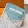 LOUIS VUITTON カードケース フラグメントケース ダミエ ポルト カルト・ロミー N40639 ピスタチオ グリーン 超N品 - 画像 (4)