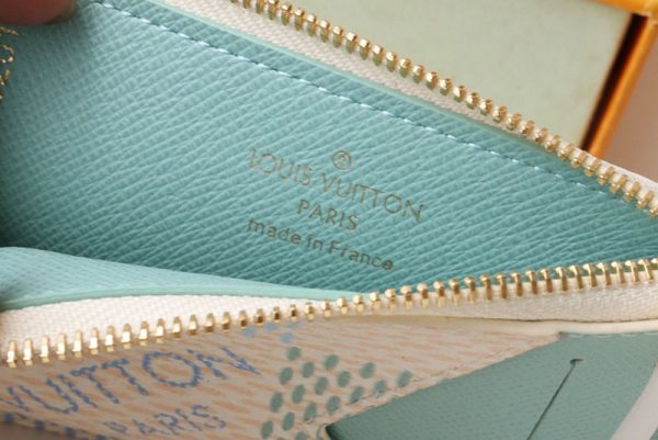 LOUIS VUITTON カードケース フラグメントケース ダミエ ポルト カルト・ロミー N40639 ピスタチオ グリーン 超N品 - 画像 (2)