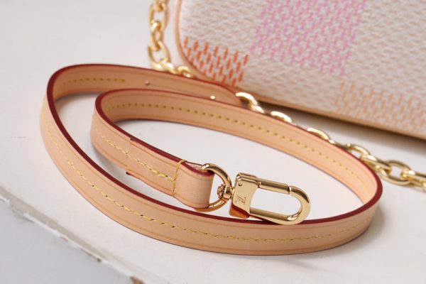 LOUIS VUITTON ショルダーバッグ ダミエリシャス ポシェット・アクセソワール N40642 超N品 ルイヴィトンミニポーチ - 画像 (9)