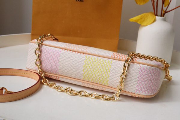LOUIS VUITTON ショルダーバッグ ダミエリシャス ポシェット・アクセソワール N40642 超N品 ルイヴィトンミニポーチ - 画像 (6)