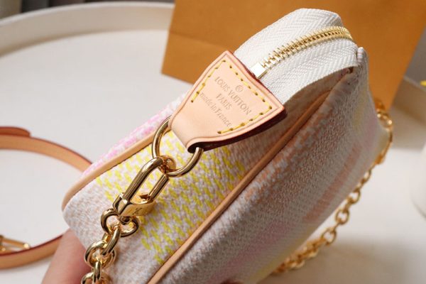 LOUIS VUITTON ショルダーバッグ ダミエリシャス ポシェット・アクセソワール N40642 超N品 ルイヴィトンミニポーチ - 画像 (5)