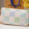 LOUIS VUITTON ダミエリシャス ポシェット・アクセソワール ピスタチオ lv301697 超N品 ルイヴィトンミニポーチ - 画像 (9)