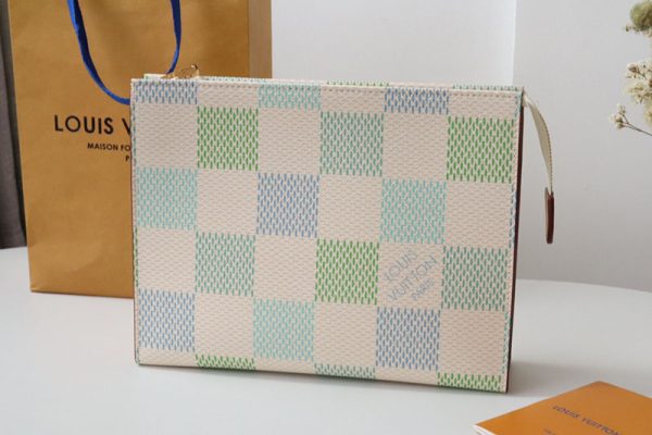 LOUIS VUITTON N47542 ポッシュ･トワレ ピスタチオ 超N品 ルイヴィトン ポーチバッグ レディース メンズ - 画像 (8)