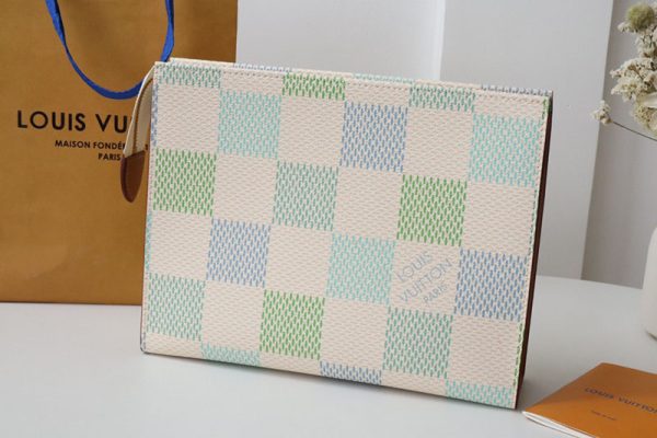 LOUIS VUITTON N47542 ポッシュ･トワレ ピスタチオ 超N品 ルイヴィトン ポーチバッグ レディース メンズ - 画像 (7)