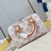 LOUIS VUITTON スピーディ･バンドリエール 18 lv301703 ホワイト/シャマロウ ピンク 超N品 ルイヴィトンショルダーバッグモノグラム - 画像 (6)