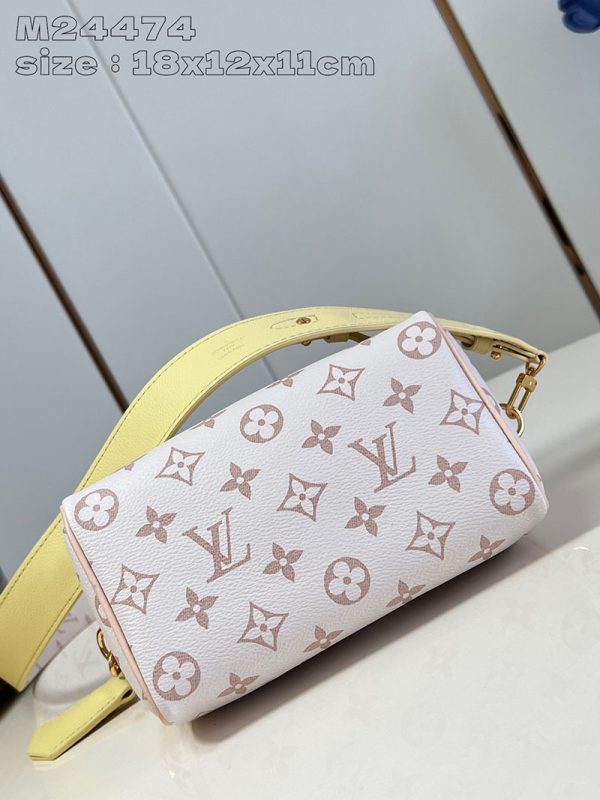 LOUIS VUITTON スピーディ･バンドリエール 18 lv301703 ホワイト/シャマロウ ピンク 超N品 ルイヴィトンショルダーバッグモノグラム - 画像 (5)