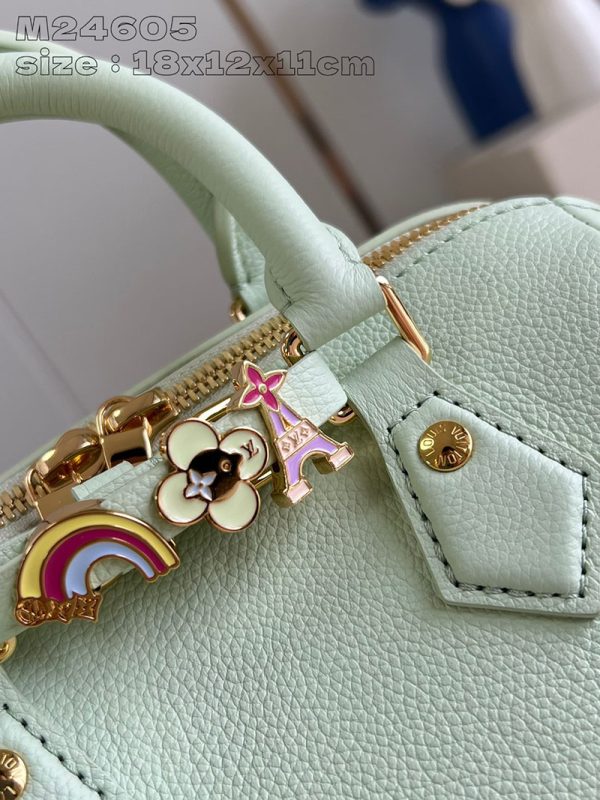 LOUIS VUITTON スピーディ･バンドリエール 18 lv301705 ジェイド グリーン 超N品 ルイヴィトンショルダーバッグレディース - 画像 (9)