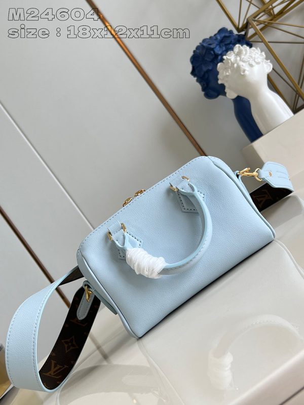 LOUIS VUITTON スピーディ･バンドリエール 18 lv301706 オランプ ブルー 超N品 ルイヴィトンショルダーバッグレディース - 画像 (6)
