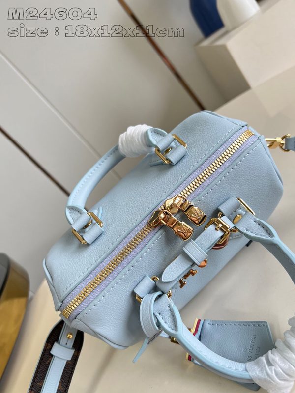 LOUIS VUITTON スピーディ･バンドリエール 18 lv301706 オランプ ブルー 超N品 ルイヴィトンショルダーバッグレディース - 画像 (4)