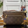 LOUIS VUITTON モノグラム ソウルトランク 2WAYショルダー ブラウン M11535 メンズ モノグラムダストキャンバス ハンドバッグ 超N品 - 画像 (8)