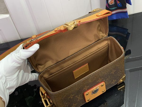 LOUIS VUITTON モノグラム ソウルトランク 2WAYショルダー ブラウン M11535 メンズ モノグラムダストキャンバス ハンドバッグ 超N品 - 画像 (2)