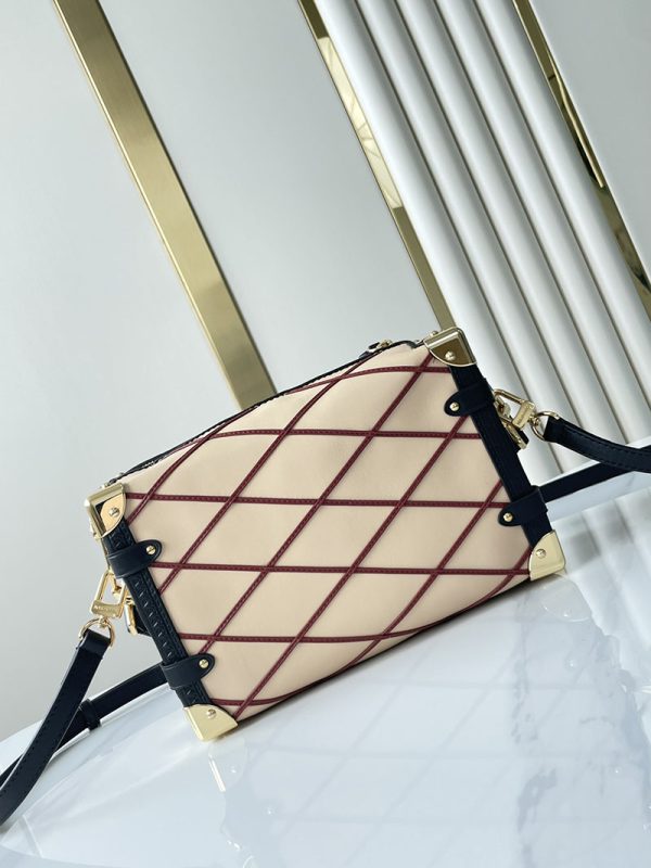 LOUIS VUITTON サイドトランク MM M24403 ベージュ/レッド 超N品 斜めがけバッグ レディース ルイヴィトンバッグ人気順 - 画像 (8)