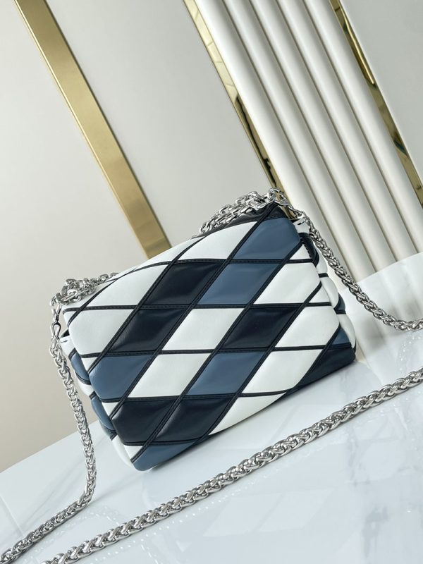 LOUIS VUITTON GO-14 MM ショルダーバッグ lv301719 ブラック/ブルー/ホワイト 超N品 レディース ルイヴィトンバッグ人気順 - 画像 (8)