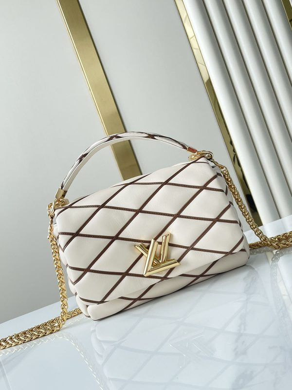 LOUIS VUITTON GO-14 MM ショルダーバッグ lv301721 ブラウン/ホワイト 超N品 ルイヴィトン バッグ レディース 新作 - 画像 (9)