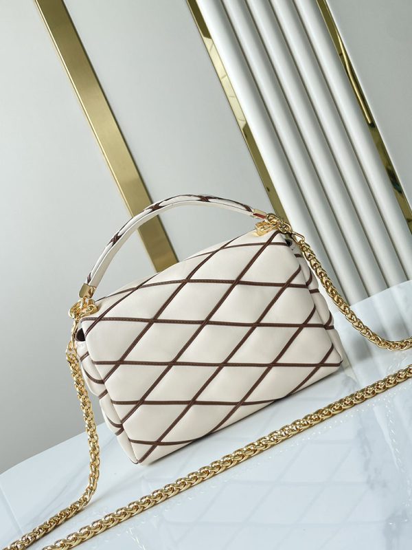 LOUIS VUITTON GO-14 MM ショルダーバッグ lv301721 ブラウン/ホワイト 超N品 ルイヴィトン バッグ レディース 新作 - 画像 (8)