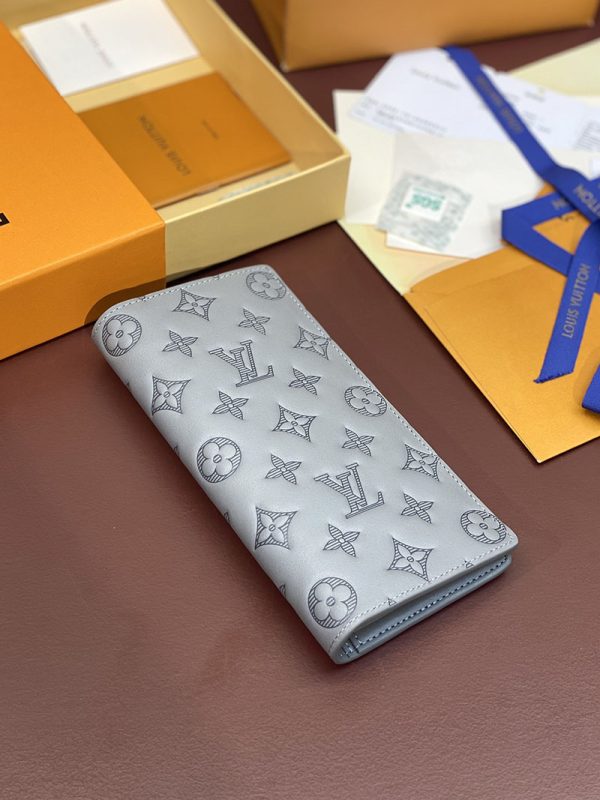 LOUIS VUITTON 財布 ポルトフォイユ・ブラザ 長財布 二つ折り モノグラム・シャドウ M81335 超N品 - 画像 (8)